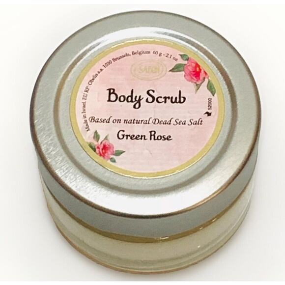 SABON Body Scrub - Green Rose - 60g Travel size - Picture 1 of 4